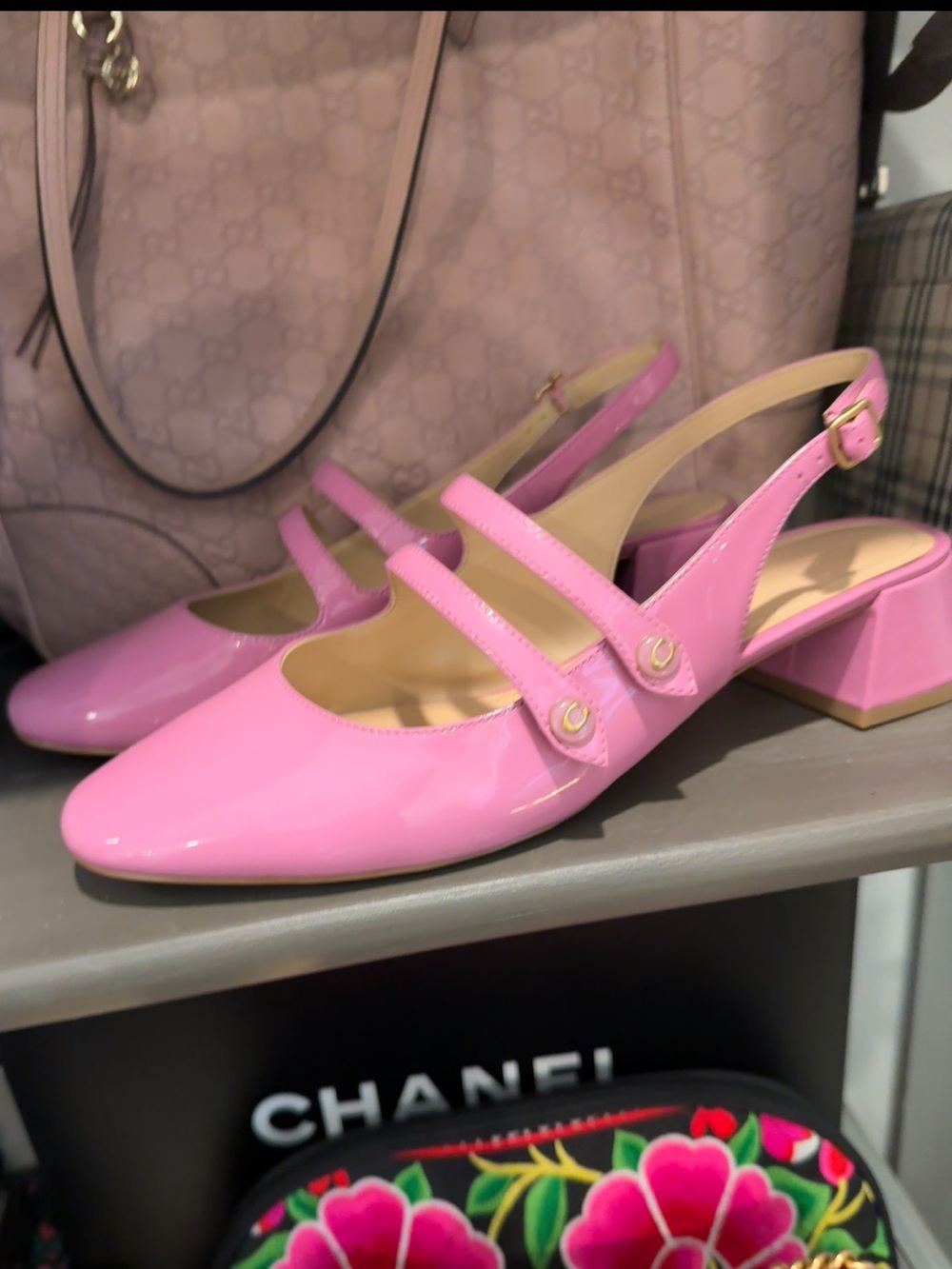 COACH Winley Patent Leather Mary Janes
Slingback Pumps